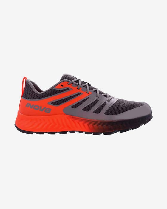 Zapatillas Inov-8 TrailFly Ancho Fit negro rojo brillante