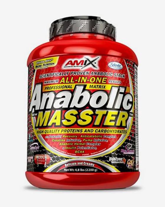 Bote Amix Anabolic Masster sabor vainilla 2.2 kg
