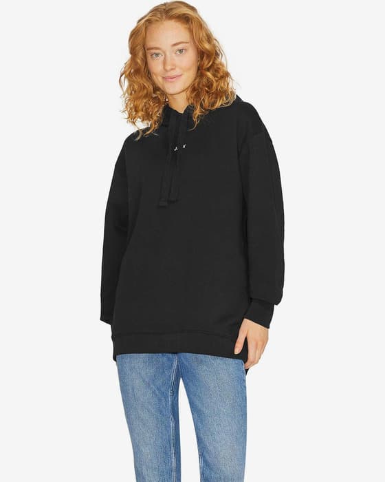 Sudadera con capucha Jack & Jones Cleo negro mujer