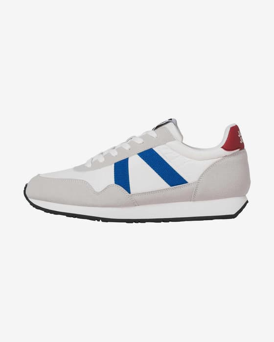 Zapatillas Jack & Jones Hawker Mesh gris azul rojo infantil