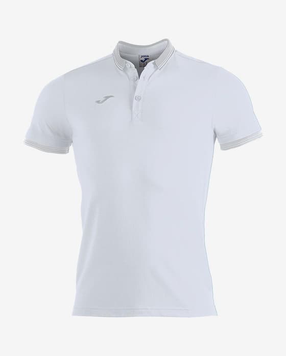 Polo Joma Bali II manga curta branco