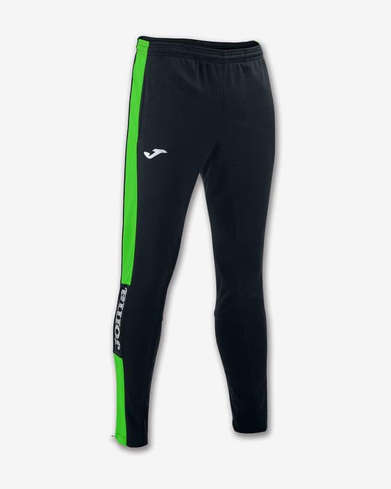 Pantalón largo Joma Championship IV Semi Fitted negro verde