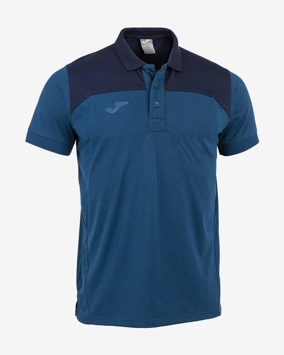 Polo Joma Winner II manga corta azul
