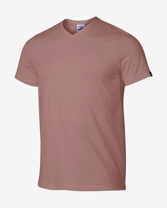 T-shirt Joma Versalles manica corta rosa pallido