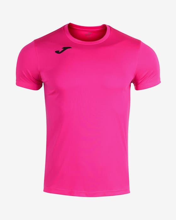 Camiseta Joma Record II manga corta rosa