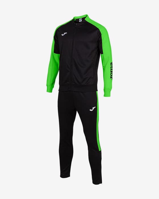 Joma ECO Championship Tracksuit Black Deep Green
