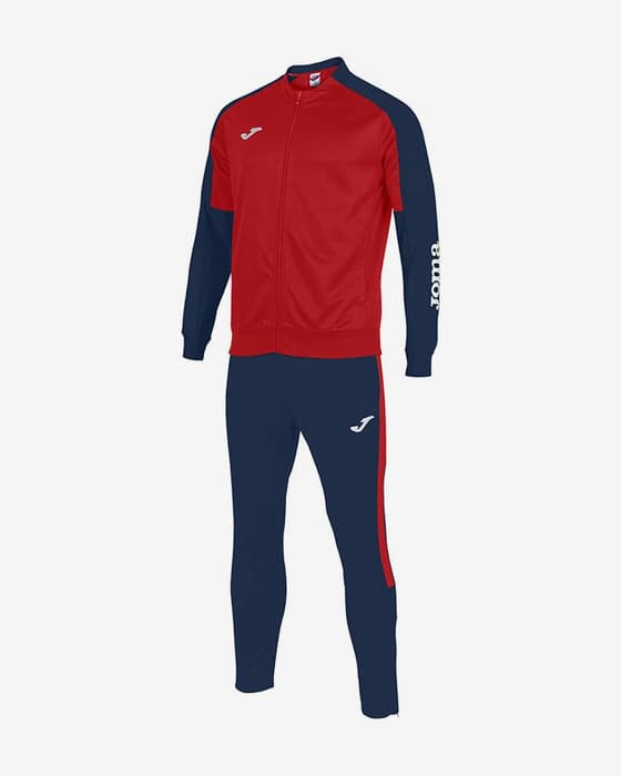 Joma ECO Championship Tracksuit Dark Red Navy Blue