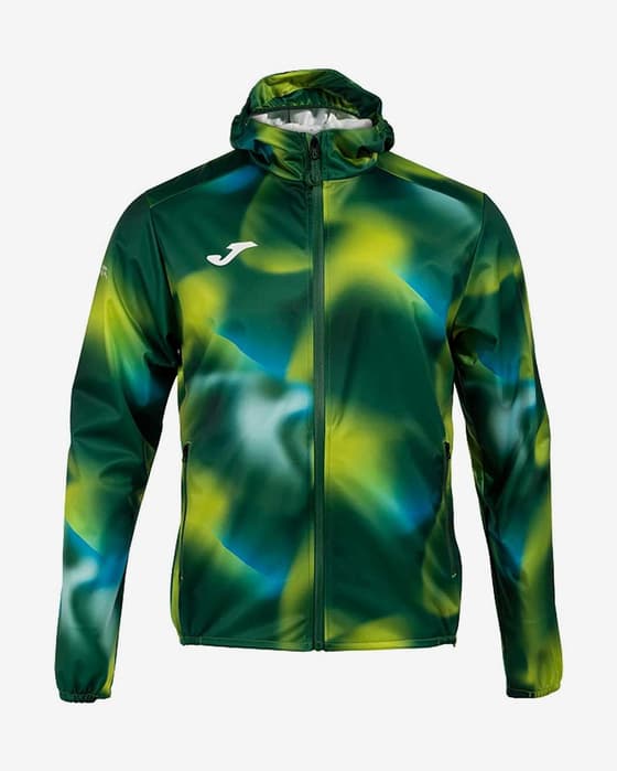 Chubasquero Joma R-Trail Nature verde intenso amarillo