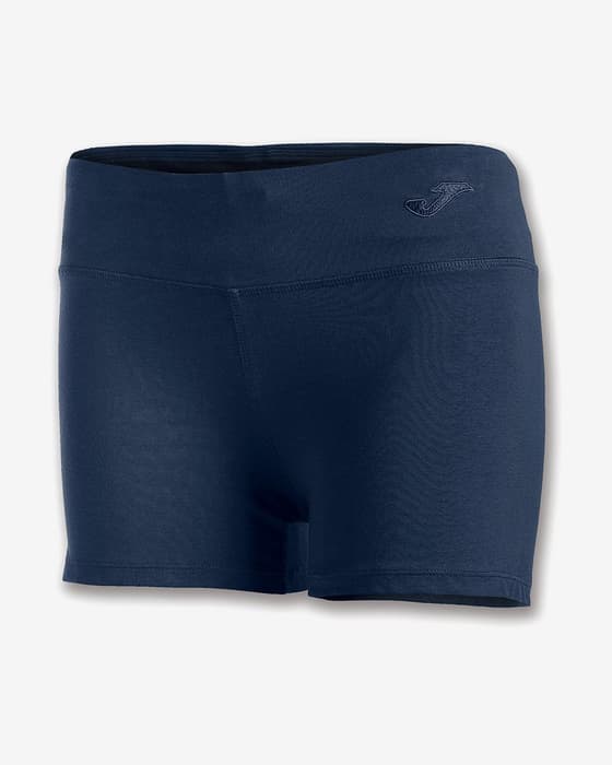 Leggings corti Joma Micro Vela II blu navy donna