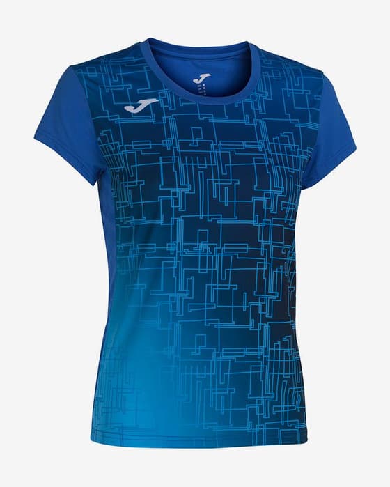 Camiseta Joma Elite VIII manga corta azul mujer
