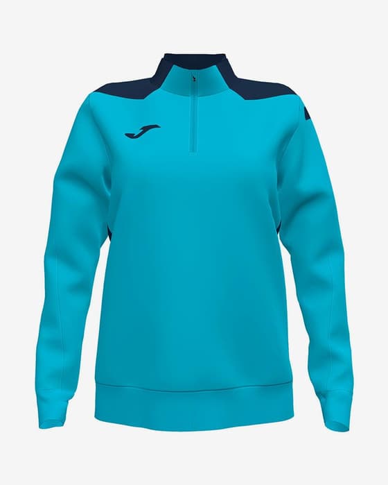 Sudadera Joma Championship VI sin capucha turquesa azul marino mujer