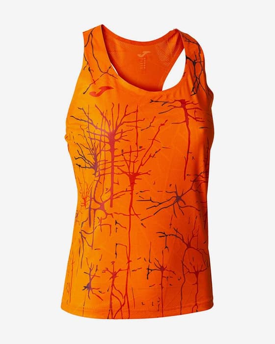 Camiseta Joma Elite IX tirantes naranja mujer