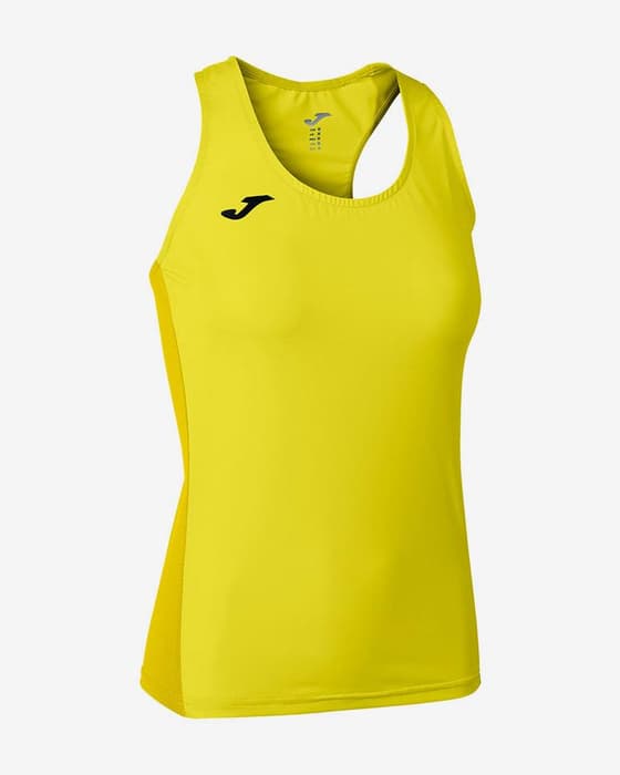 Camiseta Joma R-Winner tirantes amarillo luminoso mujer