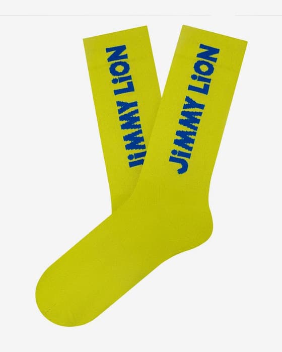 Calcetines Jimmy Lion Performance Classic amarillo azul