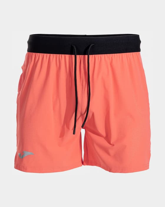 Pantalón corto Joma R-City Ozone rojo coral negro