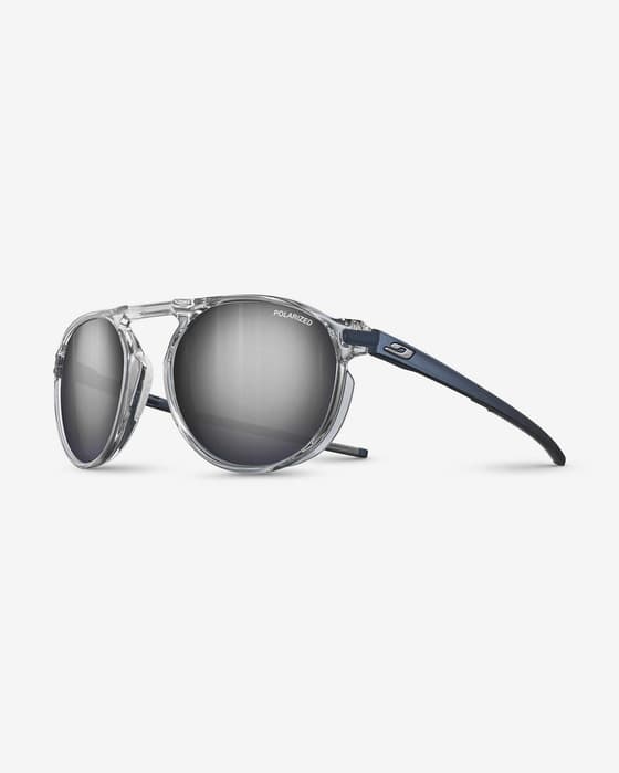Gafas Julbo Meta cristal translúcido brillante con lentes espejadas Spectron 3 gris