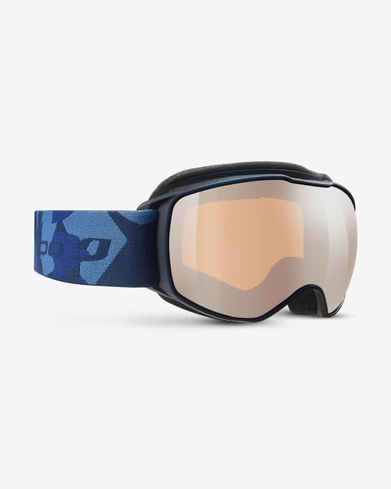 Máscara Julbo Echo azul con lente Spectron 3 espejada infantil