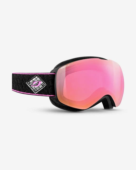 Máscara Julbo Proxima negro rosa con lente fotocromática REACTIV 1-3 Glare Control rosa