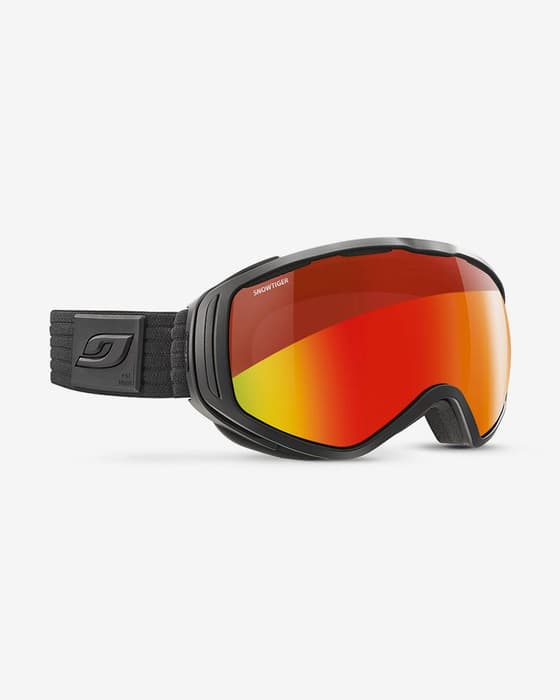 Masque Julbo Julbo Titan OTG noir avec verre Snow Tiger Multilayer rouge