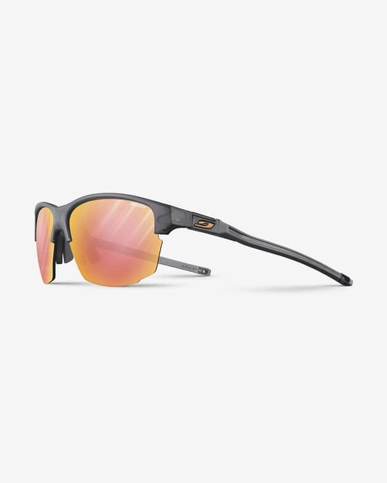 Julbo Split Brille transparent/schwarz/grau mit REACTIV Photochromic Glare Control Gläsern