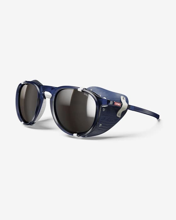 Gafas Julbo Millenium azul translúcido con lentes espejadas Spectron 4 negro