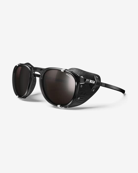 Gafas Julbo Millenium negro translúcido con lentes fotocromáticas REACTIV 2-4 Polarized marrón