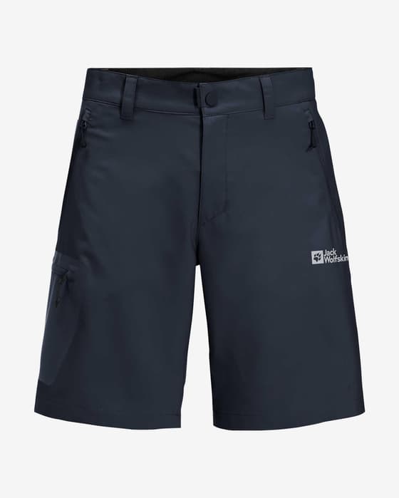 Pantalón corto Jack Wolfskin Active Track azul noche