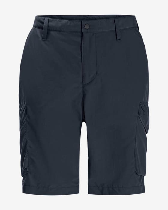Pantalón corto Jack Wolfskin Kalahari Cargo azul noche