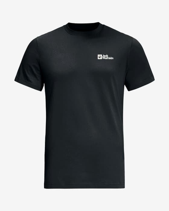 Camiseta Jack Wolfskin Essential manga corta azul marino
