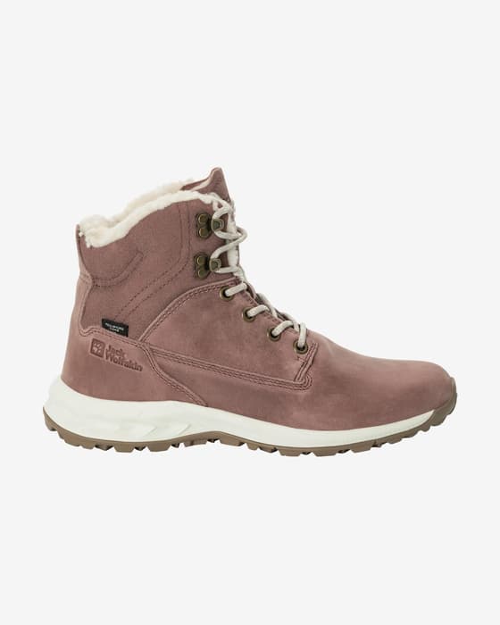 Botas Jack Wolfskin Queenstown City Texapore Mid rosáceo mujer