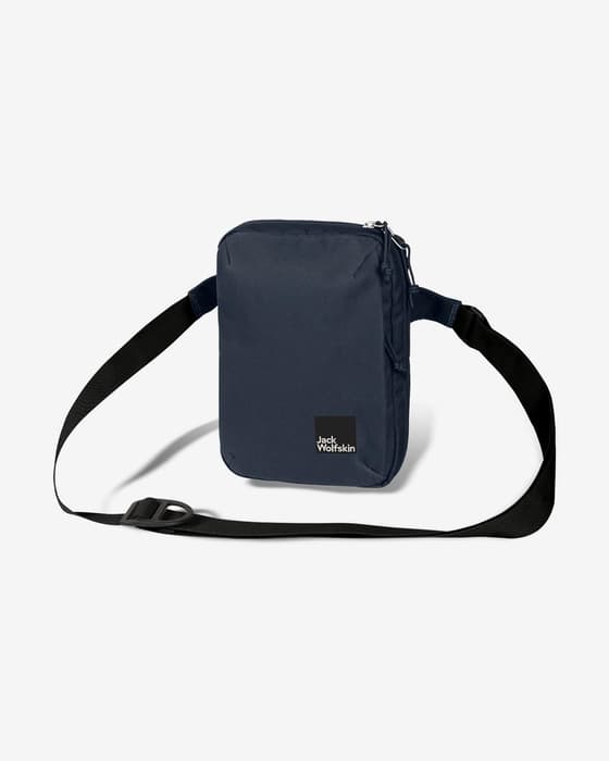 Mala a tiracolo Jack Wolfskin Konya Organizer 2L azul noite