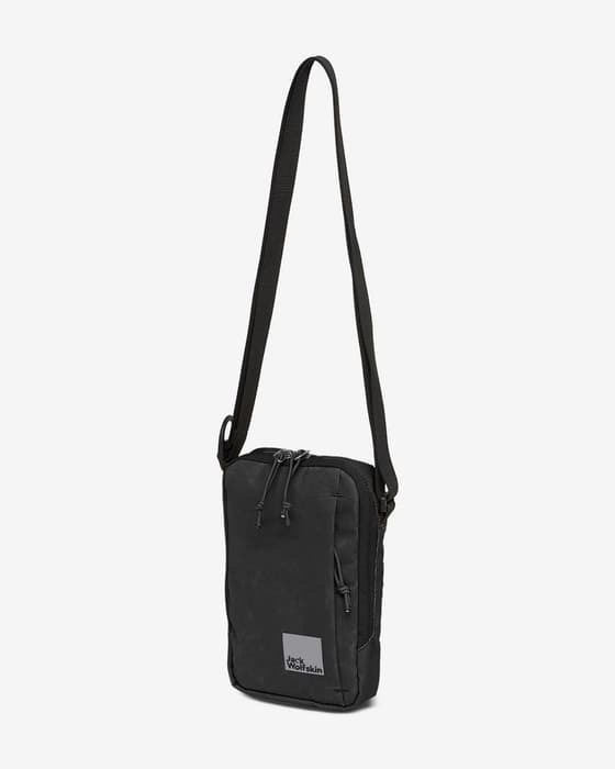Mala a tiracolo Jack Wolfskin Konya 1L preto intenso