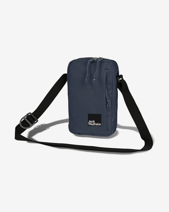 Mala a tiracolo Jack Wolfskin Konya 1L azul marinho