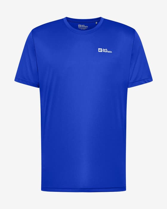 Jack Wolfskin Tech Short Sleeve T-shirt luminous blue