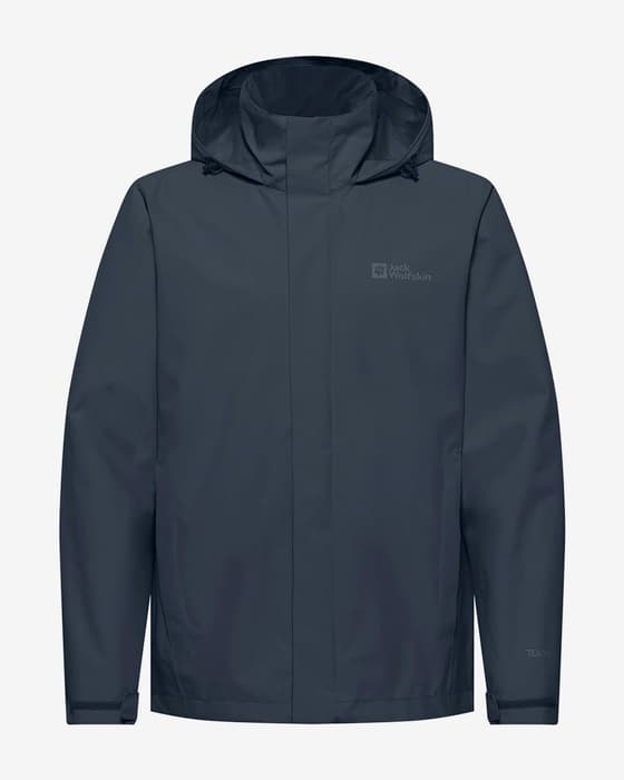 Veste légère à capuche Jack Wolfskin Trailtime 2L bleu nuit