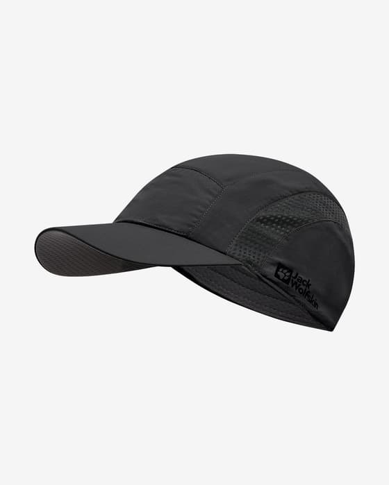 Cappellino Jack Wolfskin Vent Cap nero puro