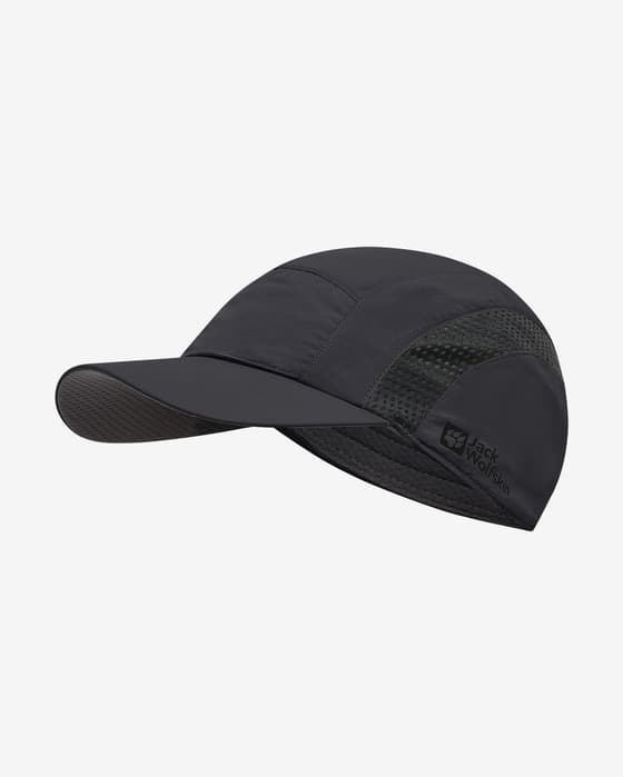 Cappellino Jack Wolfskin Vent Cap nero intenso
