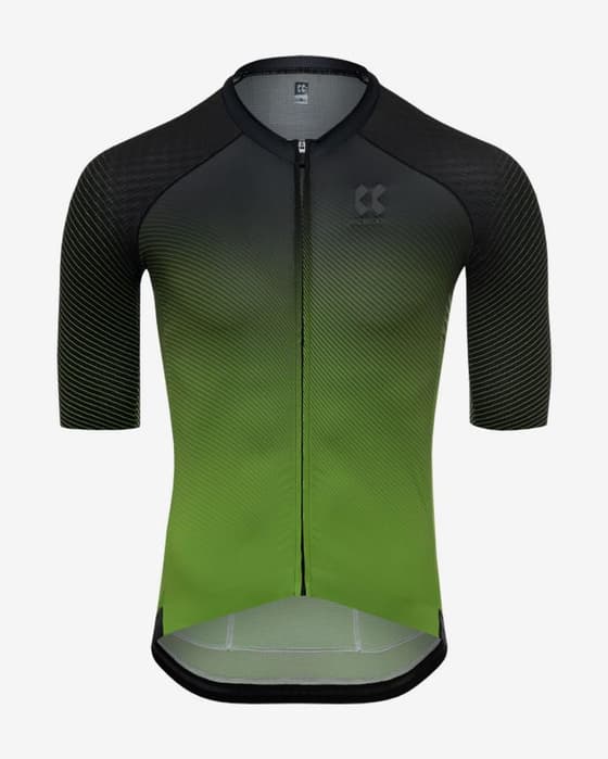 Maillot Kalas Aero Z1 manche courte vert noir
