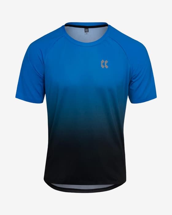 Maillot Kalas Discover Z2 manche courte noir bleu