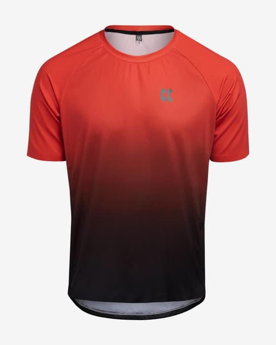Maillot Kalas Discover Z2 manche courte rouge noir