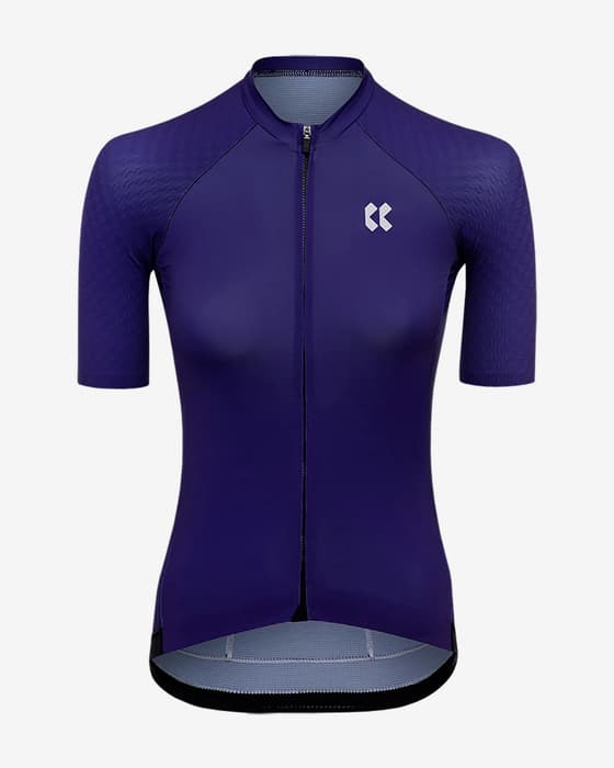 Maillot Kalas Passion Z3 Aero manga corta azul oscuro mujer