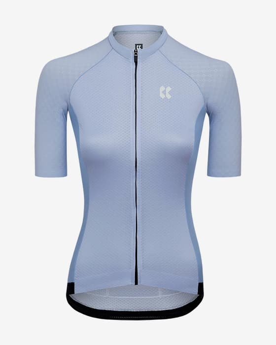 Maillot Kalas Passion Z3 Carbon manga corta gris claro mujer