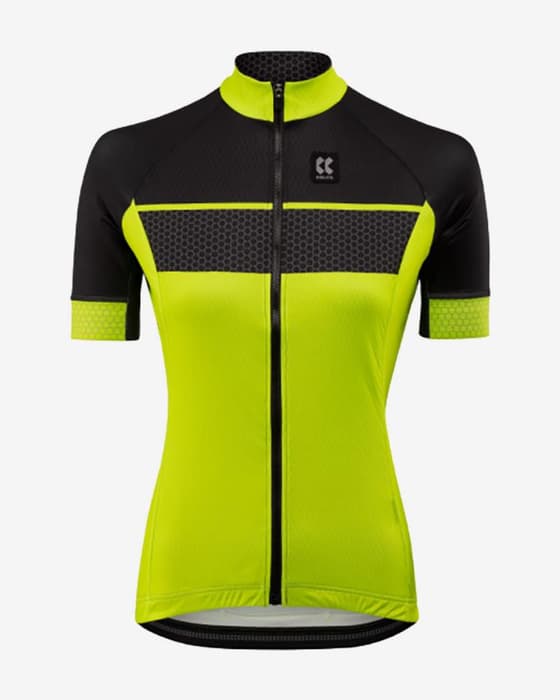 Maillot Kalas Pure Z manga corta fluor mujer