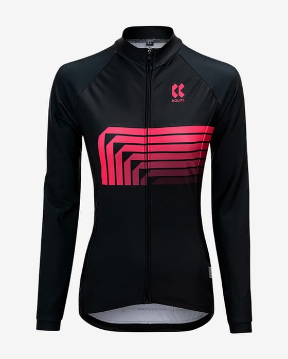 Maillot Kalas Motion Z2 manga larga rosa mujer