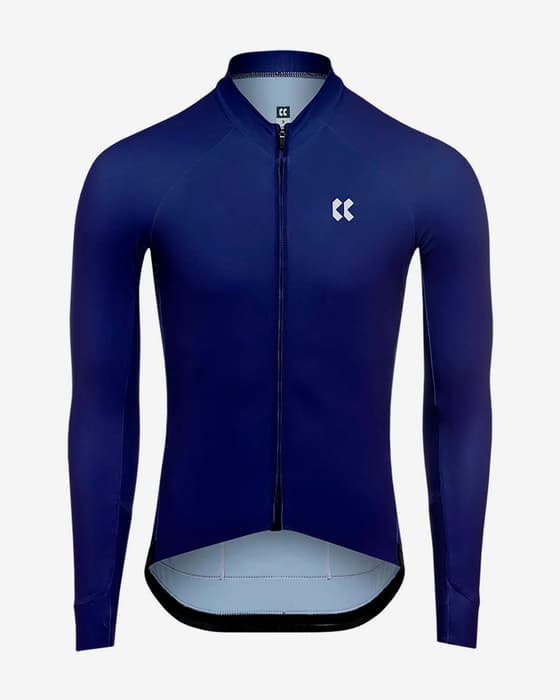 Maillot Kalas Passion Z3 Temps manga larga azul oscuro