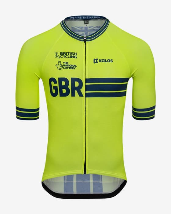 Maillot Kalas GBCT Z2 manga corta amarillo