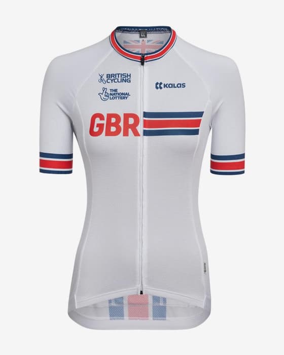 Maillot Kalas GBCT Z2 manga corta blanco mujer 