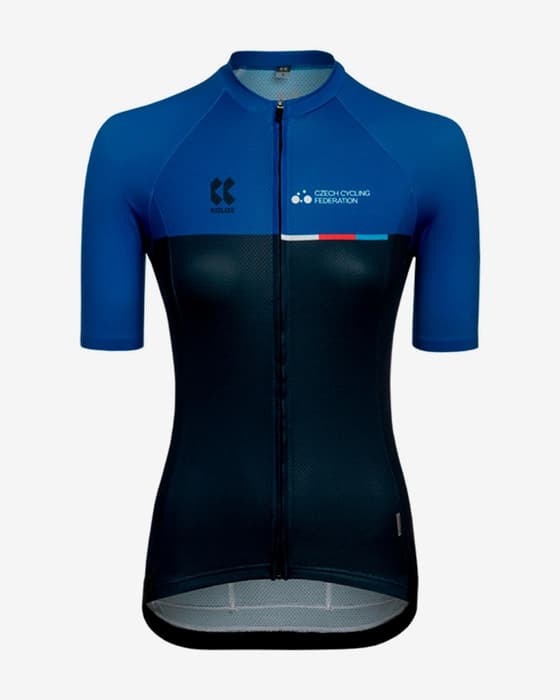 Maillot Kalas CSC Fan Edition manche courte bleu noir femme