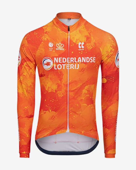 Maillot Kalas Fédération des Pays-Bas manches longues orange