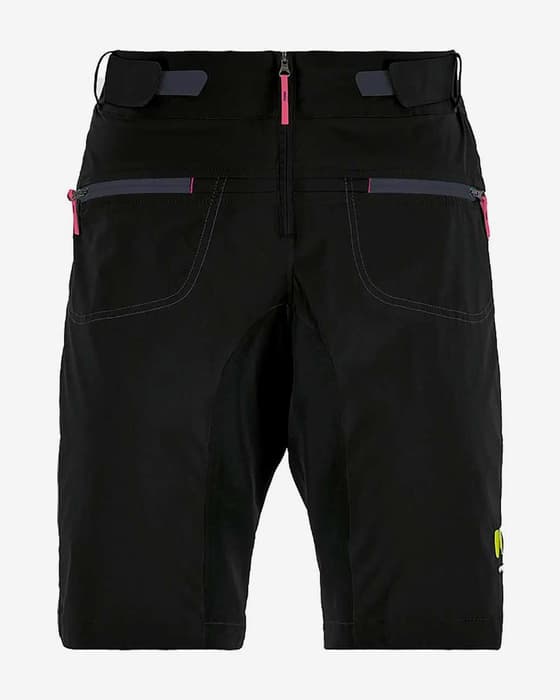 Pantalón corto Karpos Ballistic Evo negro azulado mujer